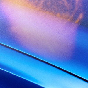 Photo of color bleed through on car paint